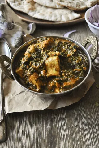 Chicken palak