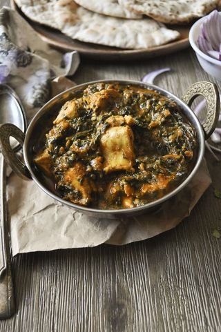 Chicken palak