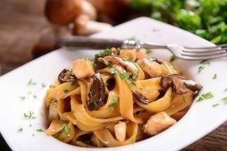 fettuccine ai Funghi Porcini