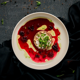 Pateu din pui cu fructe de padure