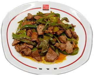 61. Ternera Con Pimiento Verde