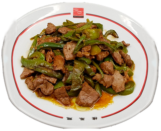 61. Ternera Con Pimiento Verde