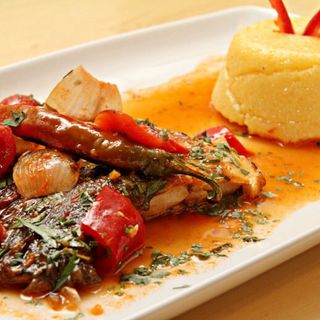 Saramură de crap cu mămăliguță