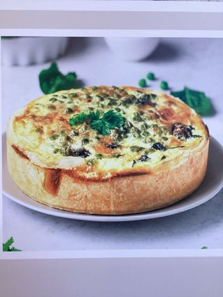 Quiche au Saumon et épinards 