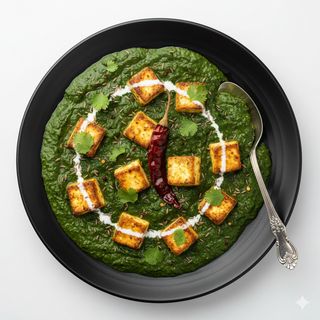 Palak paneer