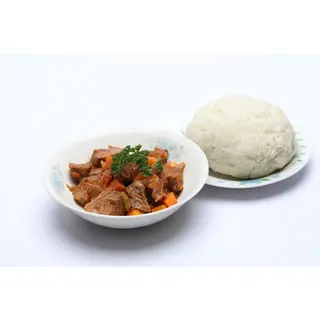 Tumbukiza with Ugali
