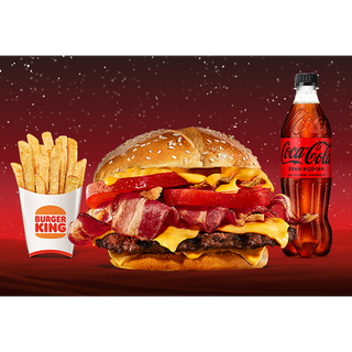 Duo Bacon Cheddar Menu Grande