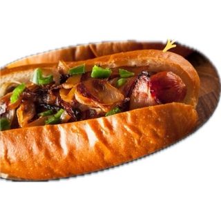 Hot Dog Con Jamon