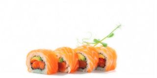 150. Uramaki Sushimaki con Philadelphia (4 Pzs.)