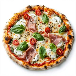 Pizza burrata