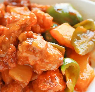 50N-Pollo Con Salsa Agridulce