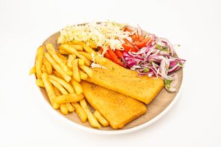 Pohovan kačkavalj porcija