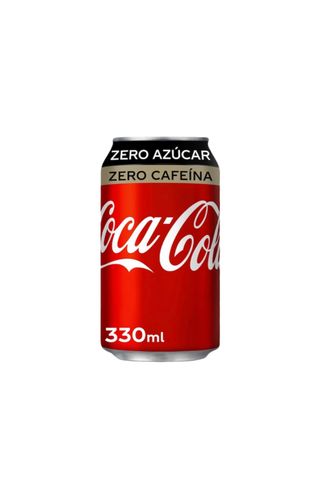 Coca-Cola Zero Azúcar Zero Cafeína lata 330ml.