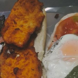 Baget vegetal pollo empanado