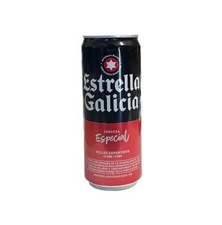 Cerveza Estrella Galicia (330 ml.) lata 