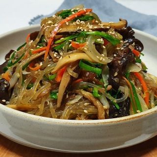 Japchae Korean beef