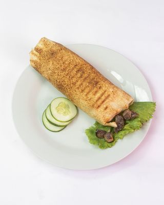 Beef Shawarma Large with Extra Sausage