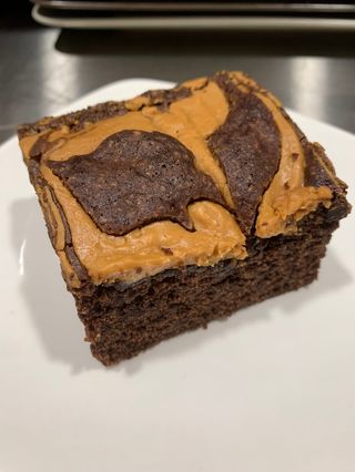 Brownie vegà de cacauet (1 Ud.)