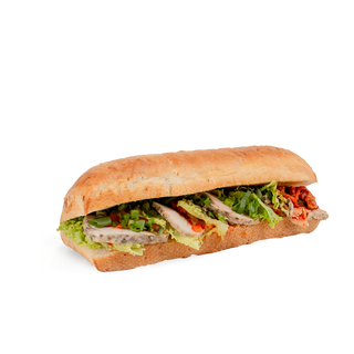 Ciabatta ze schabem i kimchi