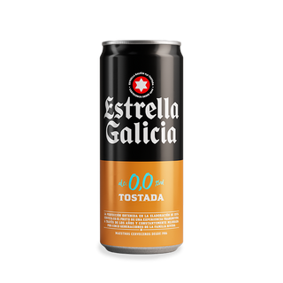 Estrella Galicia 0,0 Tostada Lata 330ml