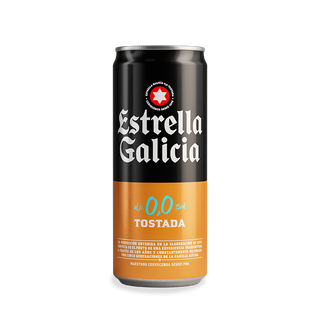 Estrella Galicia 0,0 Tostada Lata 330ml