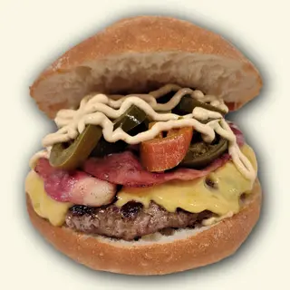 Hamburguesa Jalapeña