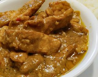 Pork curry - senza glutine