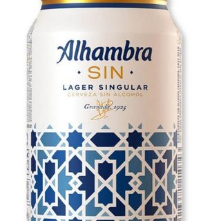 Cerveza Alhambra especial sin alcohol 