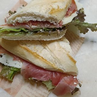 Baguette Alheira & Presunto Ibérico