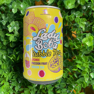 Bubble Tea Fruta de la Pasión y Lytchi.
