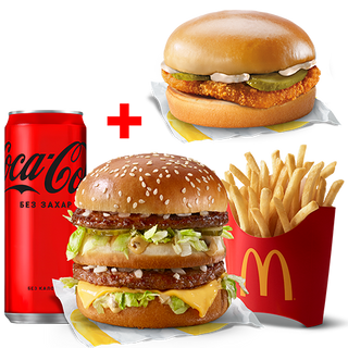 БИГ МАК™ МАКМЕНЮ™ + ПИЛЕШКИ БУРГЕР 
