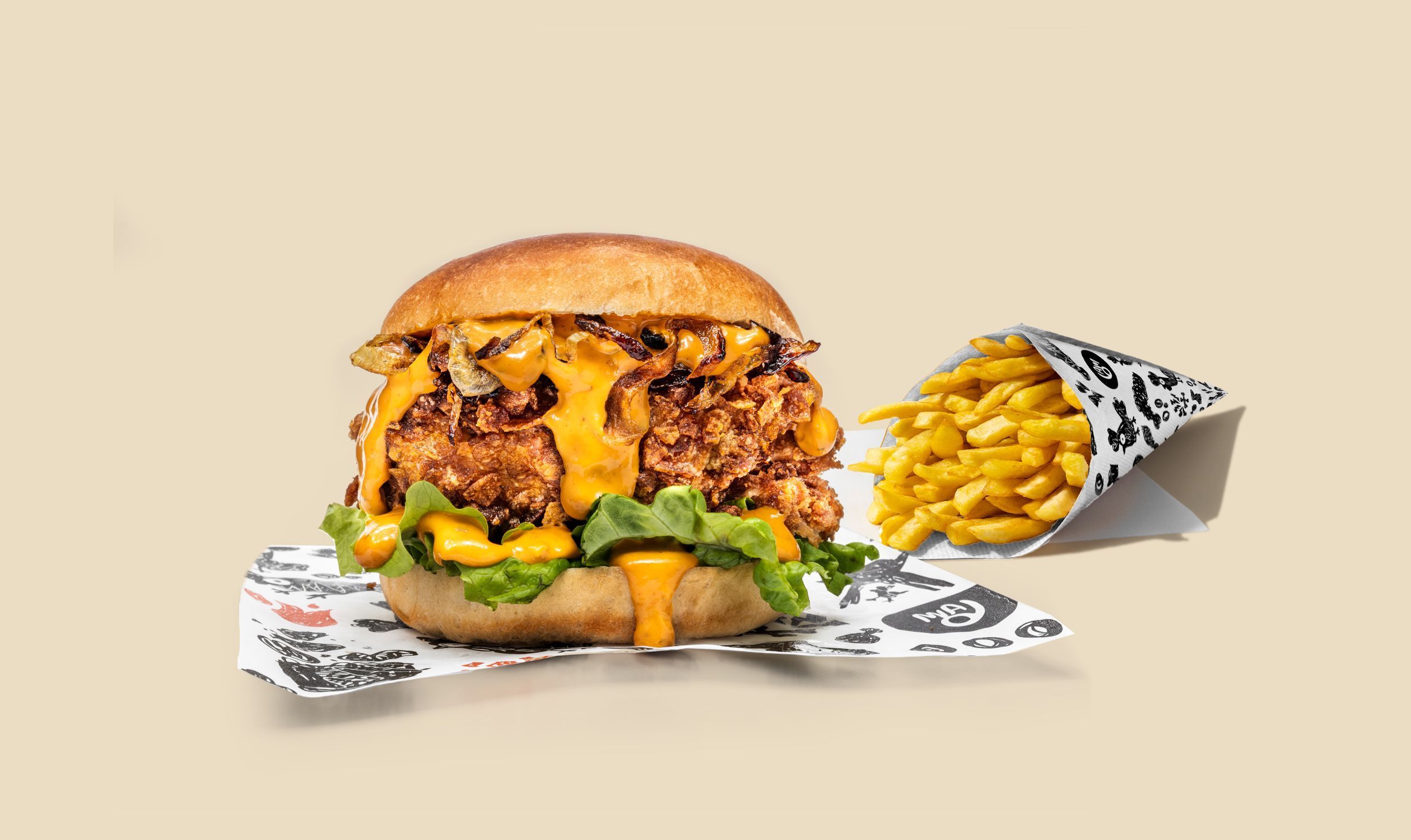 6AM Burger  Side