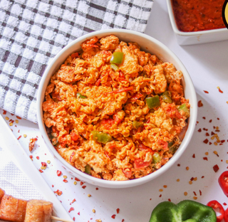 Egg sauce & Plantain