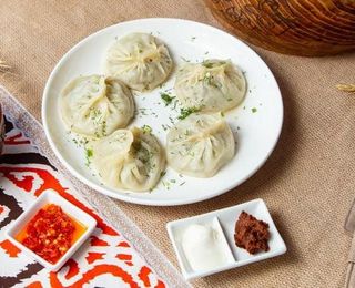 Манты с рубленым мясом (5шт)