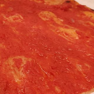Pizza tonda rossa