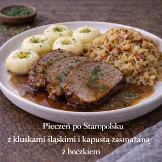 Pieczeń wieprzowa po staropolsku