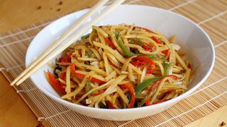 Patate saltate con agro piccante