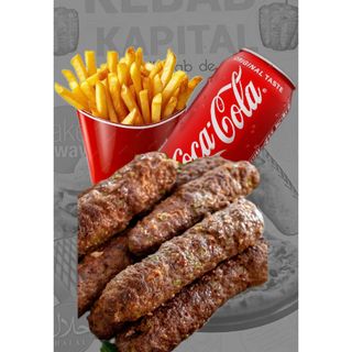 Combo 9 de seekh kebab (4 uds.)