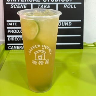 Té jazmín con uva verde y lima (Grande)