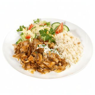 Plato De Pollo Con Arroz