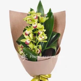 Bouquet of cymbidium orchids
