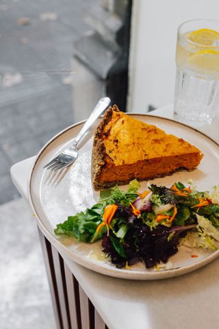 Quiche de Calabaza con queso y Ciboulette