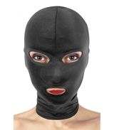 Capucha - Máscara 3 Aberturas Negra
