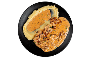 Пиле Алфредо с манатарки (400г)