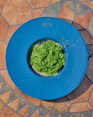 მწვანე რიზოტო