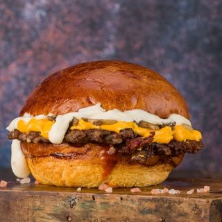 Smashed Truffle Burger