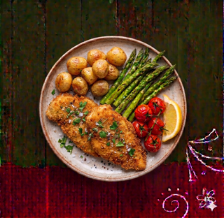 Plat Poulet Pané