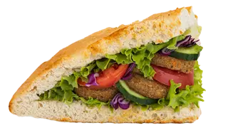Falafel w bułce
