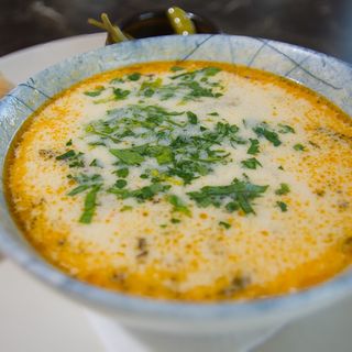 Ciorbă de pui a la grec