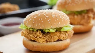 Hamburguesa Maxi Pollo
